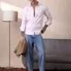 Men’s Pure Cotton Shirt – Timeless Comfort, Effortless Style (Copy) - Image 7